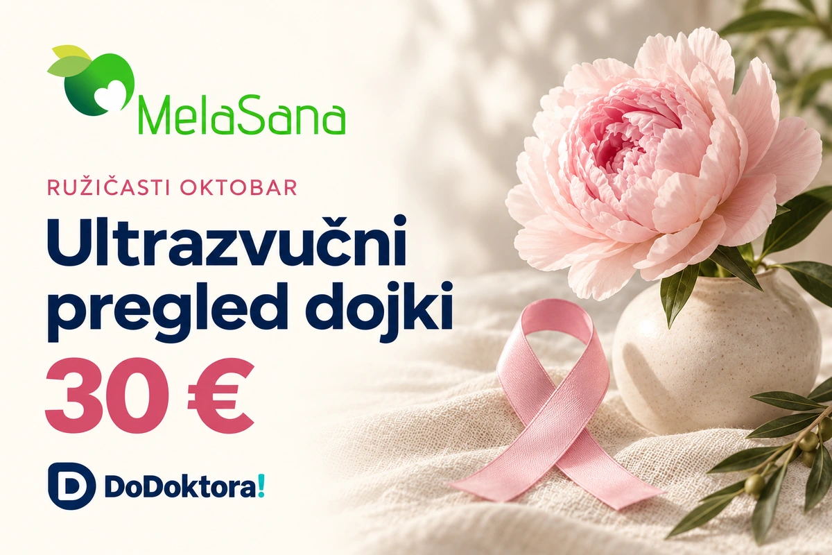 Mela Sana Podgorica — ultrazvučni pregled dojki 30 eura