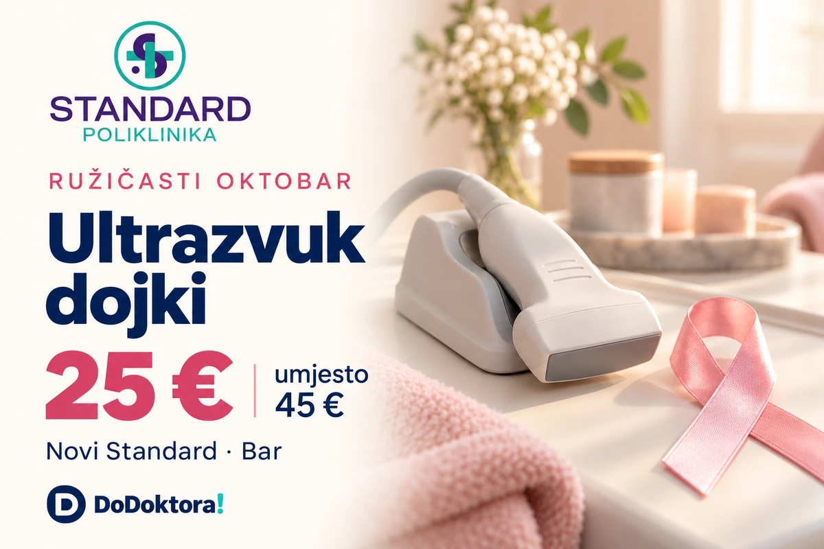 Novi Standard Bar — ultrazvuk dojki 25 eura