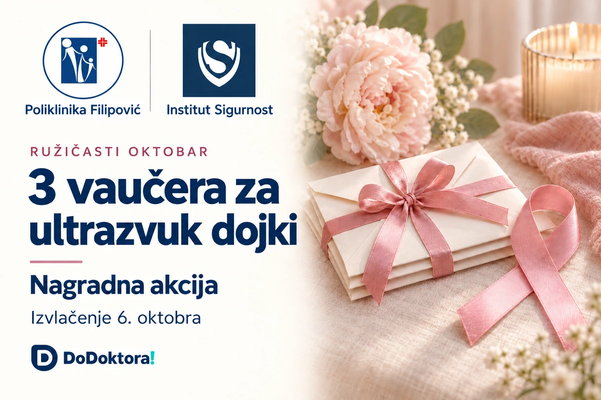 Poliklinika Filipović i Institut Sigurnost — tri vaučera za ultrazvuk dojki